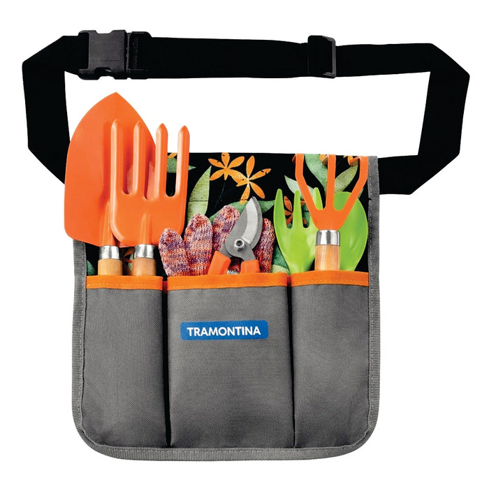Kit Ferramentas Tramontina para jardinagem Cinto 8 peças