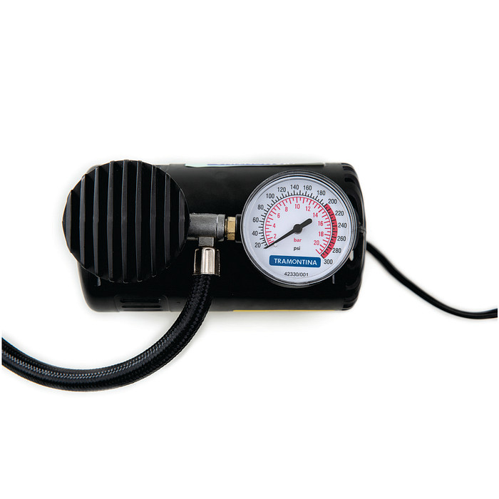 Compressor de Ar Tramontina Portátil 12V 50W para Carros