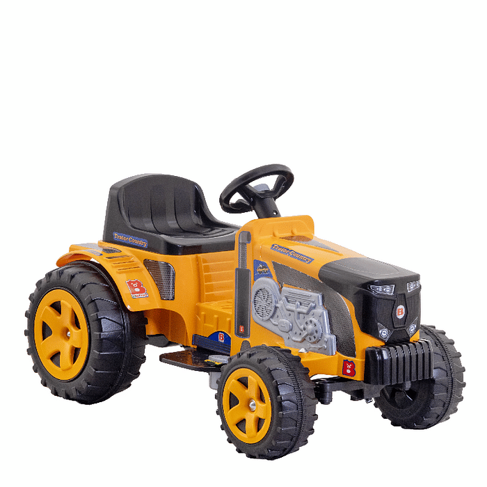 Trator Country Amarelo 6v