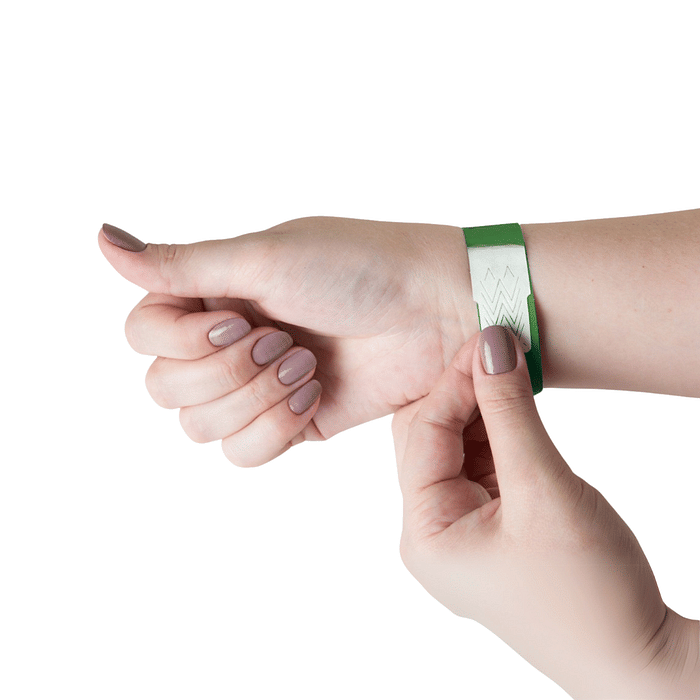 1.000 Pulseiras Personalizadas - Identificação Hospitalar