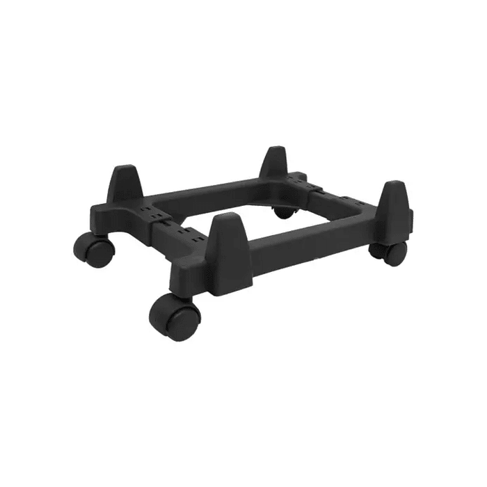 Suporte para CPU com Rodinhas e Regulagem de Largura Carrinho para CPU Nobreak Forceline Preto