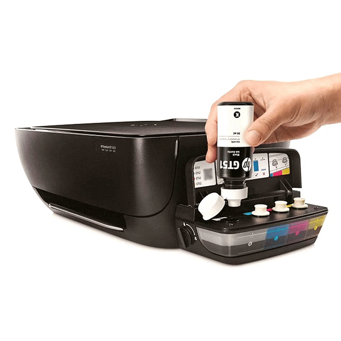 Tinta HP GT53 GT 53BK 1VV22AL Original Preto para HP Deskjet GT5822 416 116 Smart Tank 517 532 617 Garrafa de 90ml