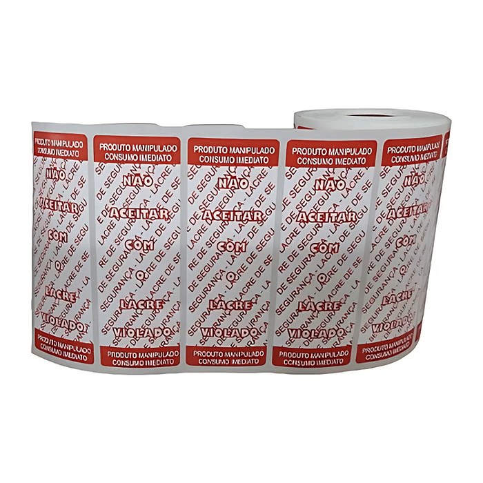 500 Lacres de Segurança 100x35mm