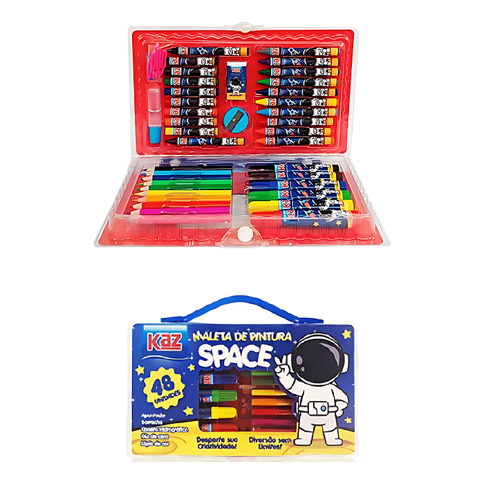 Maleta Pintura 48 Peças Space
