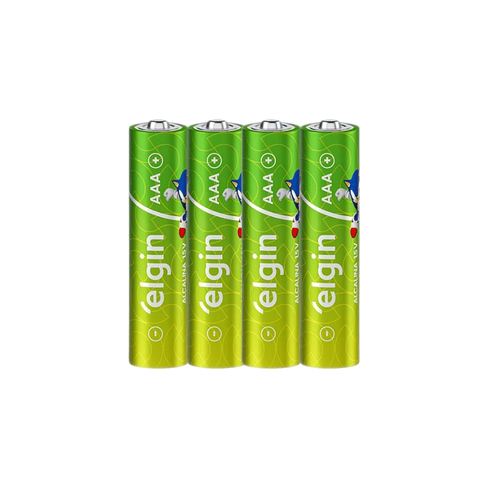 Pilha Alcalina AAA c/ 2 unidades - 1,5v - Elgin