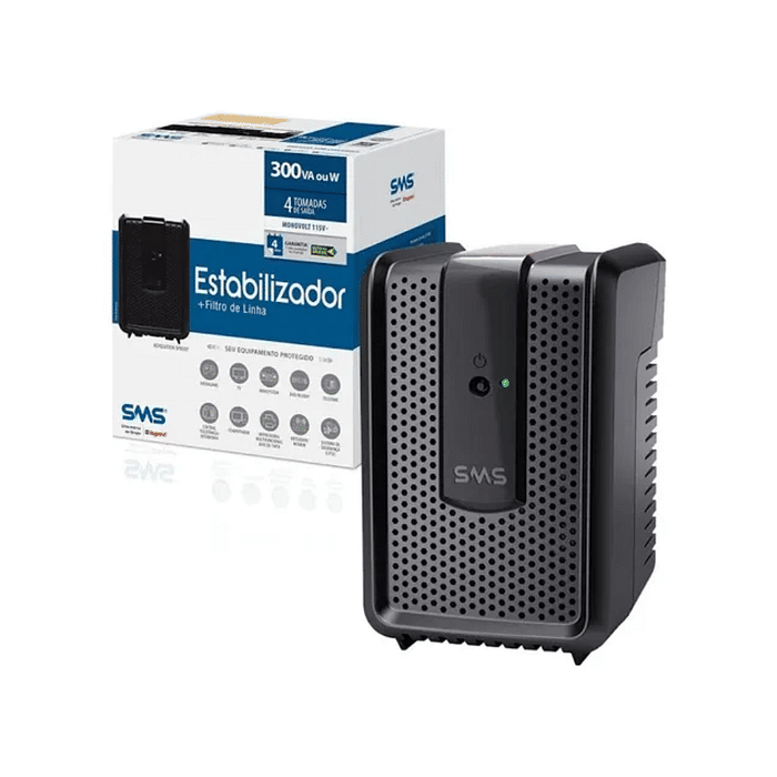 Estabilizador Sms 300va Monovolt (e/s 115v) - Speedy SP3000s 16520