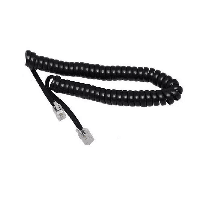 Cabo Espiral para Telefone RJ11 Preto 2M - MXT