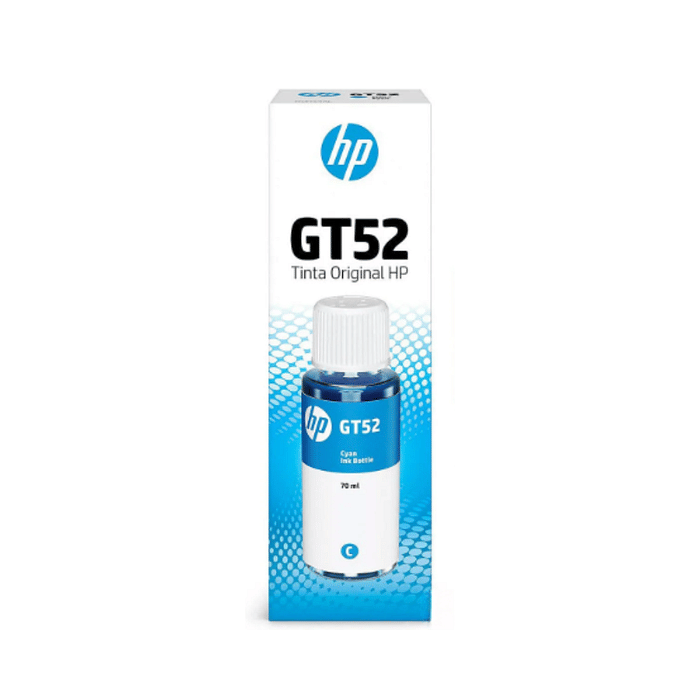 Tinta HP GT52 GT 52C M0H54AL Original Ciano para HP Deskjet GT 5822 416 116 Smart Tank 517 532 617 Garrafa de 70ml