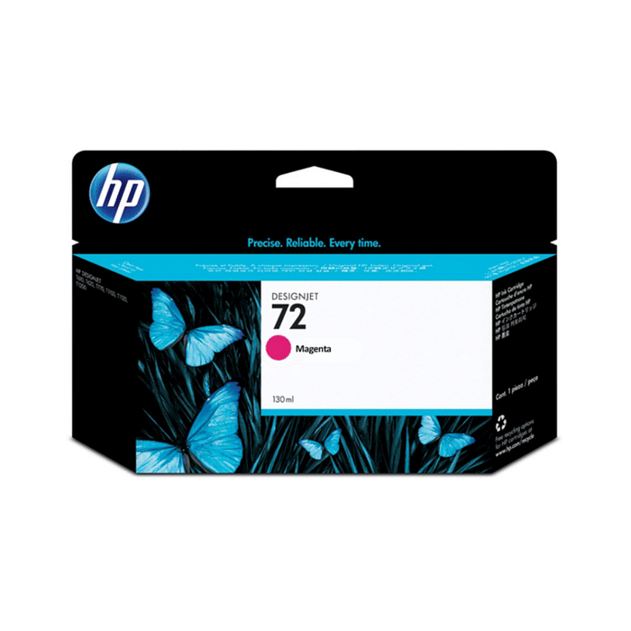 Cartucho de Tinta HP 72 Magenta C9372A | T770 T1120 T1200 T1300 T2300 T620 T795 | Original 130ml