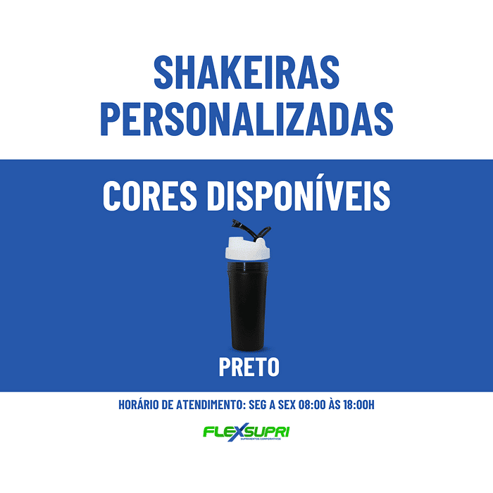 Shakeira 600ml - Personalizado Cor