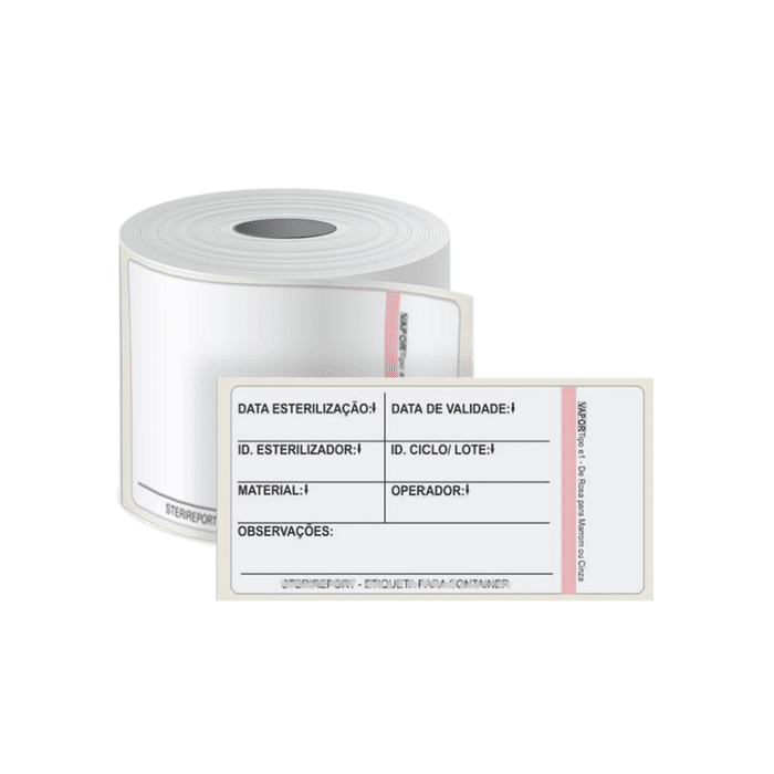 Tag Etiqueta para Auto Clave 35x80mm