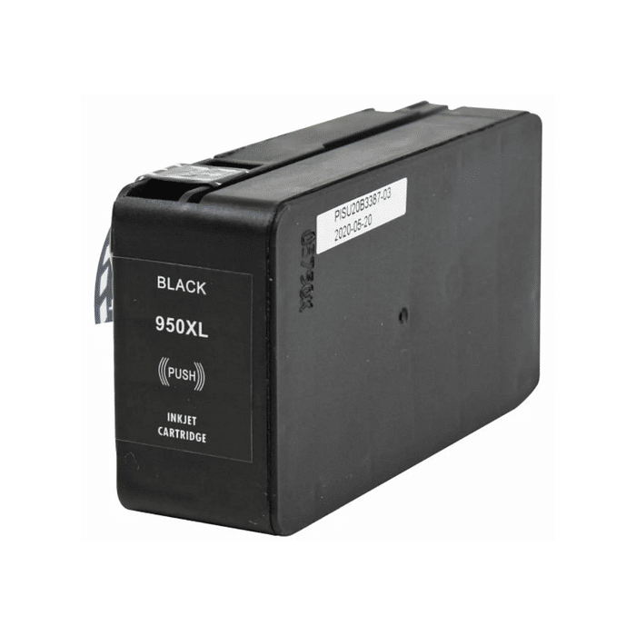 Cartucho de Tinta Preto Compatível para HP 950xl 950 X-Full para Impressora 8600 8600w 8100 8620 8610 251dw N811 80ml