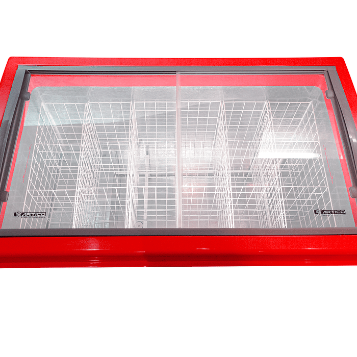 FREEZER HORIZONTAL 400 LITROS FH400B VERMELHO