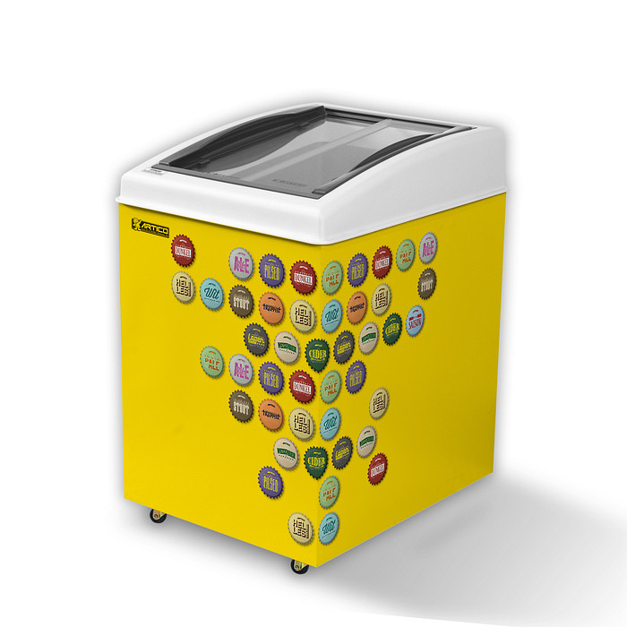 CERVEJEIRA HORIZONTAL 120 LITROS CA150T YELLOW BEER