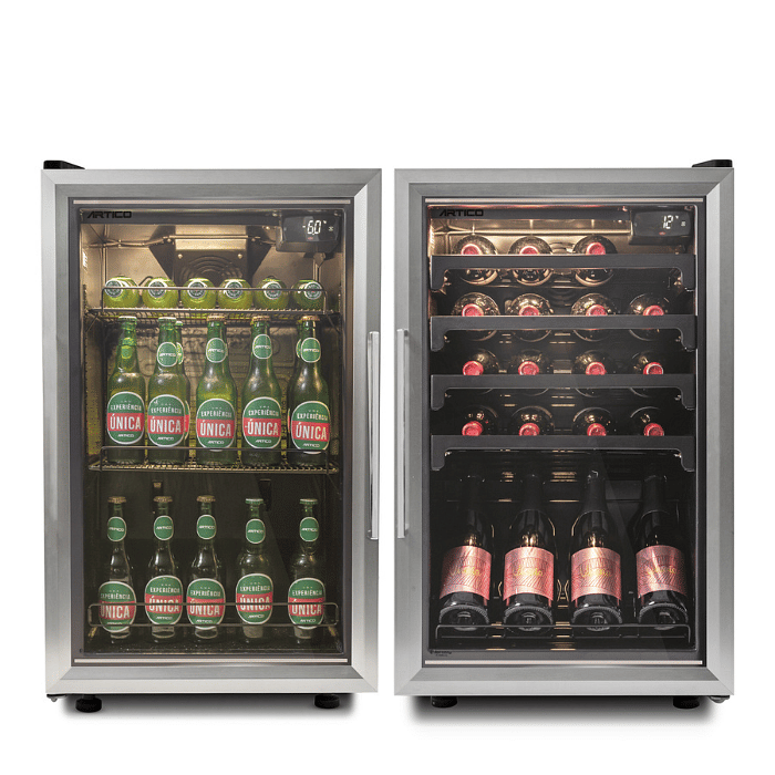 Conjunto de cervejeira e adega Artico