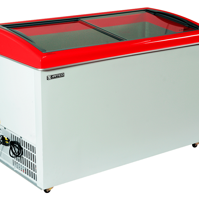 CONGELADOR FREEZER EXPOSITOR VITRINE SHOW SC 424 VERMELHO CAP EQUIV 460 LT - SLIM