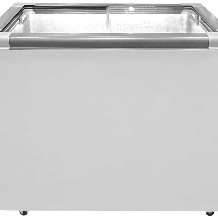 CONGELADOR FREEZER EXPOSITOR VITRINE ECO 250 .E. CINZA CAP EQUIV 310 LT