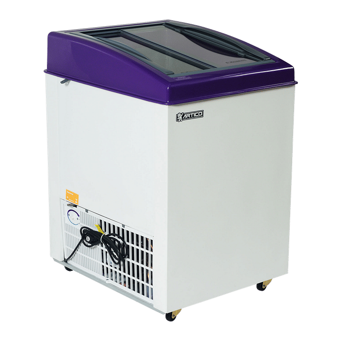 CONGELADOR FREEZER EXPOSITOR VITRINE SHOW SC 124 PURPURA CAP EQUIV 120 LT