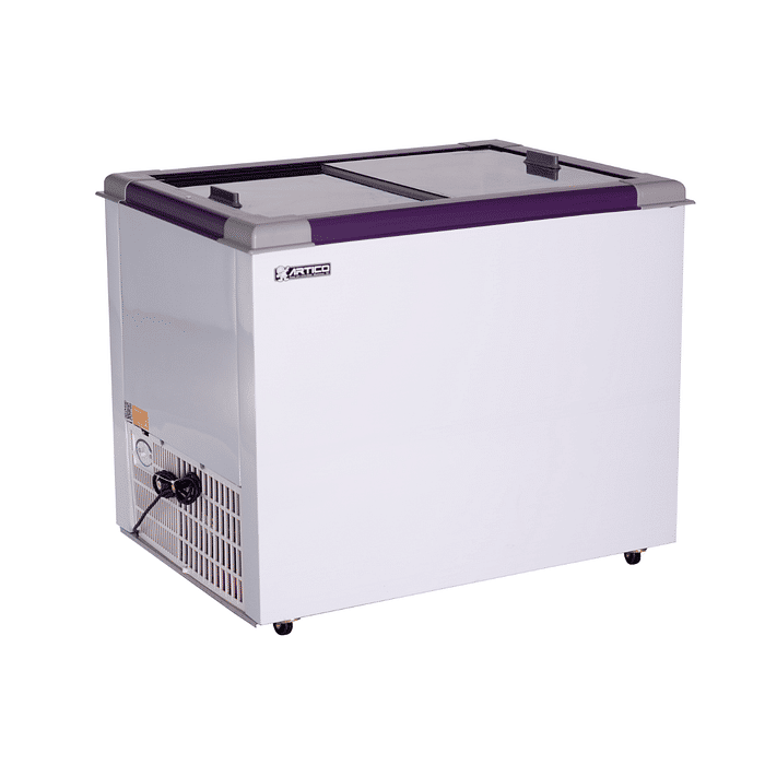 CONGELADOR FREEZER EXPOSITOR VITRINE ECO 250 .E. PURPURA CAP EQUIV 310 LT