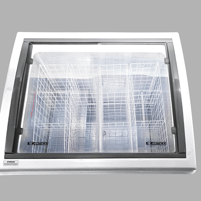 CONGELADOR FREEZER EXPOSITOR VITRINE SHOW SC 224 DOURADO CAP EQUIV 300 LT