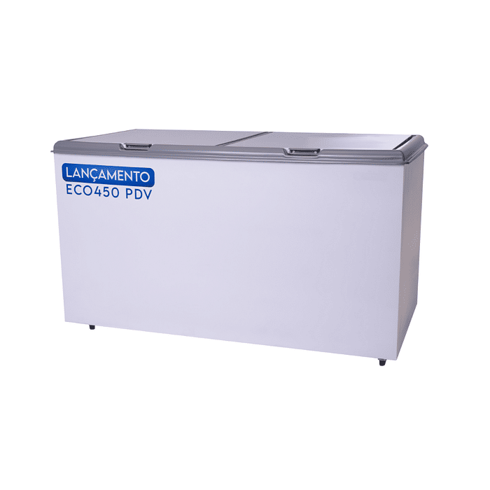 CONGELADOR ECO 450 CINZA P/ PONTO DE VENDA
