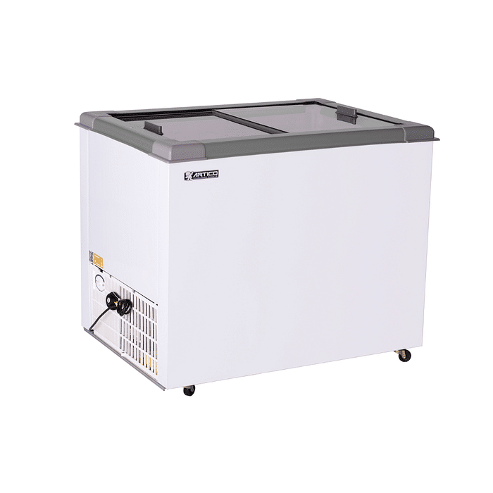 CONGELADOR FREEZER EXPOSITOR VITRINE ECO 250 .E. CINZA CAP EQUIV 310 LT