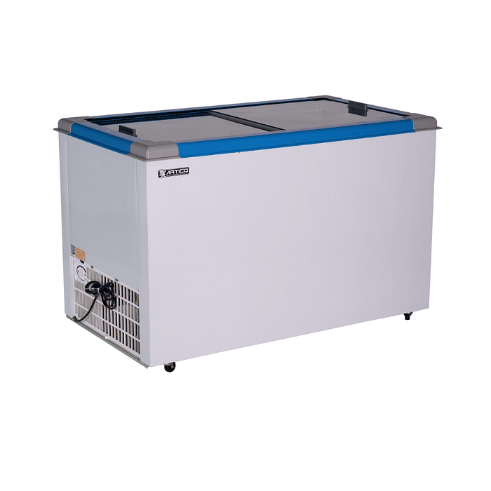 CONGELADOR FREEZER EXPOSITOR VITRINE ECO 450 .E. AZUL CAP EQUIV 430 LT