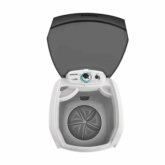 Tanquinho de Lavar Roupa Lavamax Eco 20Kg Desligamento Automático Suggar Branco