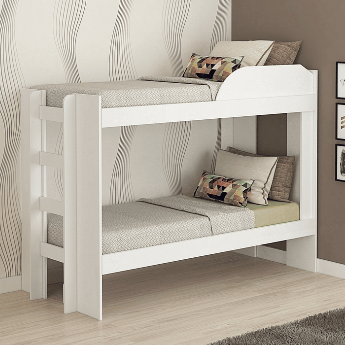 Beliche Solteiro em MDF Cimol Bia Branco