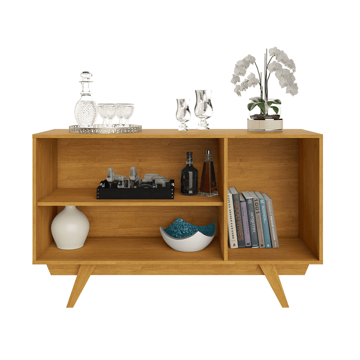 Buffet Aparador 3 Portas Harmonia Cinamomo/Off White - JCM