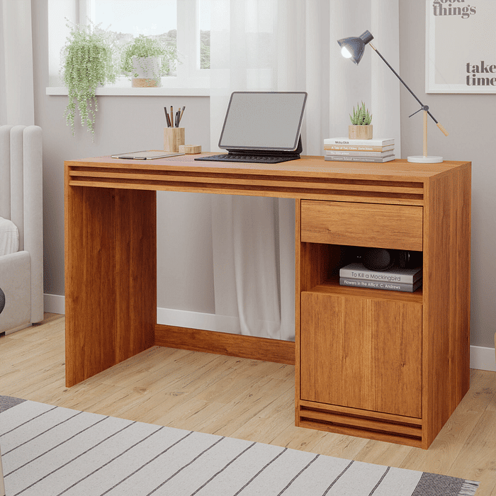 Escrivaninha 1 Gaveta 1 Porta Permobili Mila Cinamomo