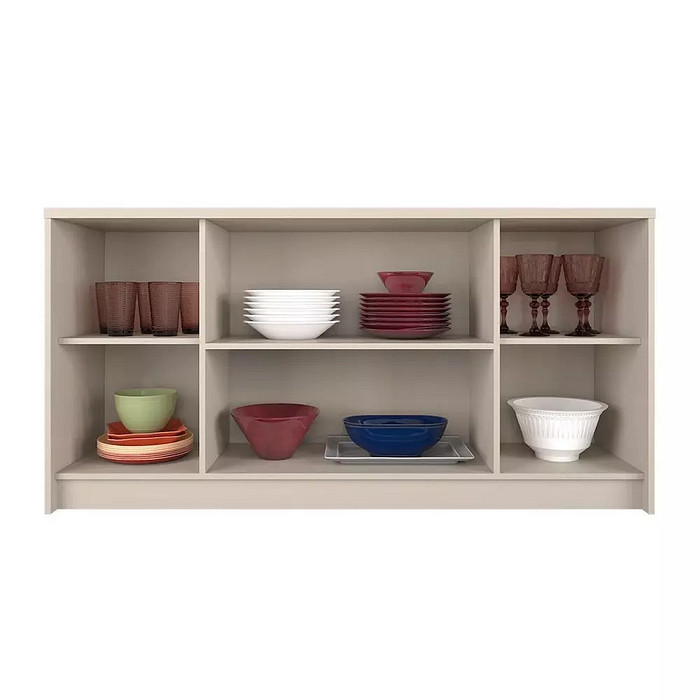 Buffet para Sala 4 Portas em MDF Lia Cimol Off White