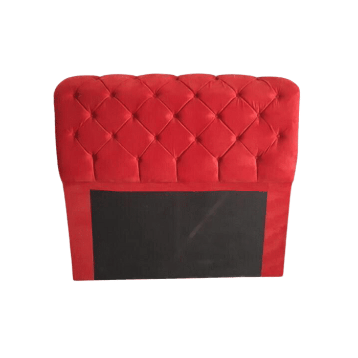 Cabeceira de Cama Box Casal 140cm Estofada Malu Adagio - Vermelho