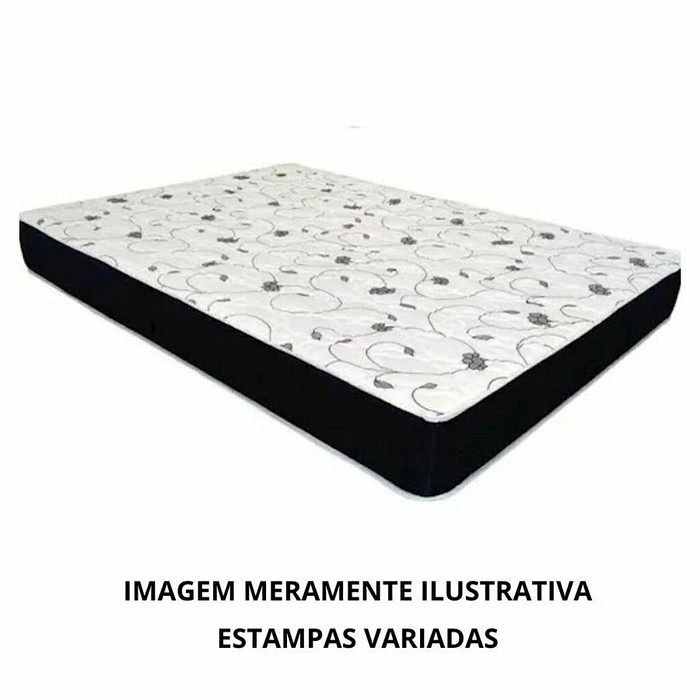 Colchão Casal Espuma D28 138X188X20 Exclusive - Topázio