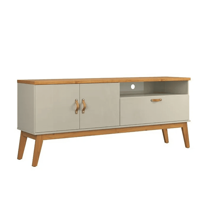 Rack Bancada Sirius 1.6 Patrimar Móveis Off White Cinamomo