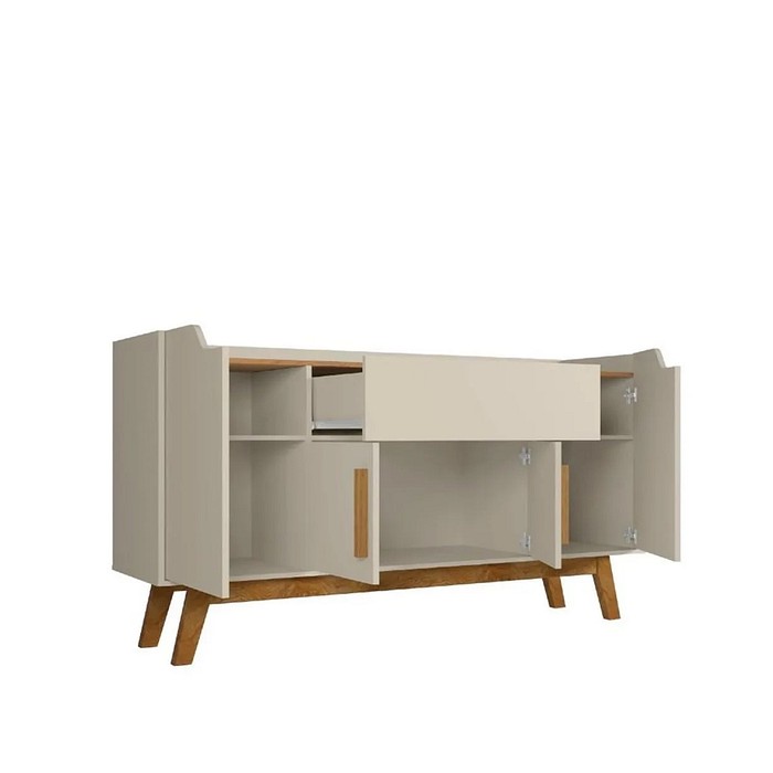 Aparador Buffet Future Off White Cinamomo - Móveis Bechara