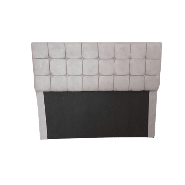 Cabeceira de Cama Box Casal 140cm Estofada Malu Prestissimo Grafite