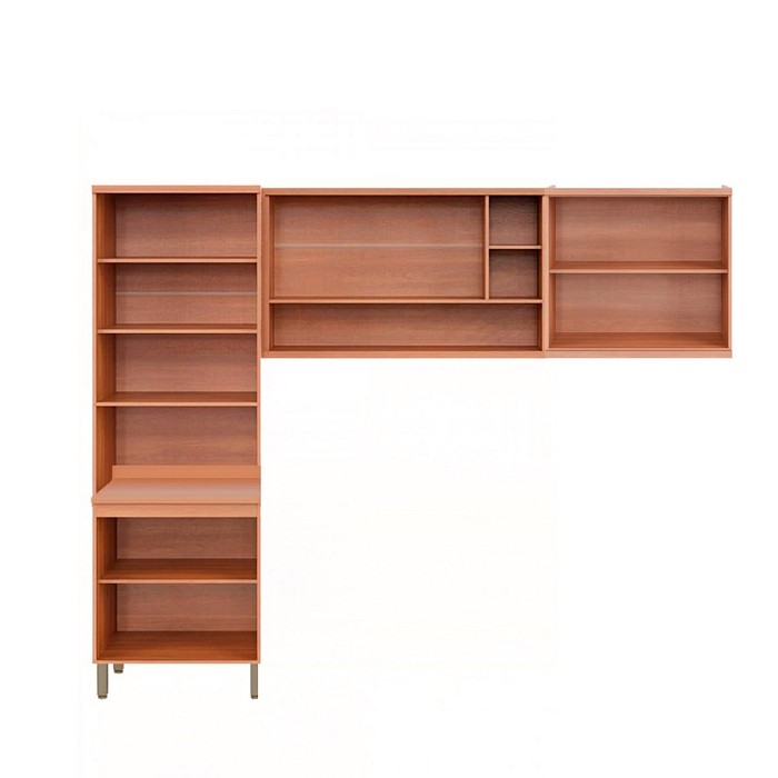 Cozinha Modulada Macadâmia 3 Peças Telasul - Freijó/Branco