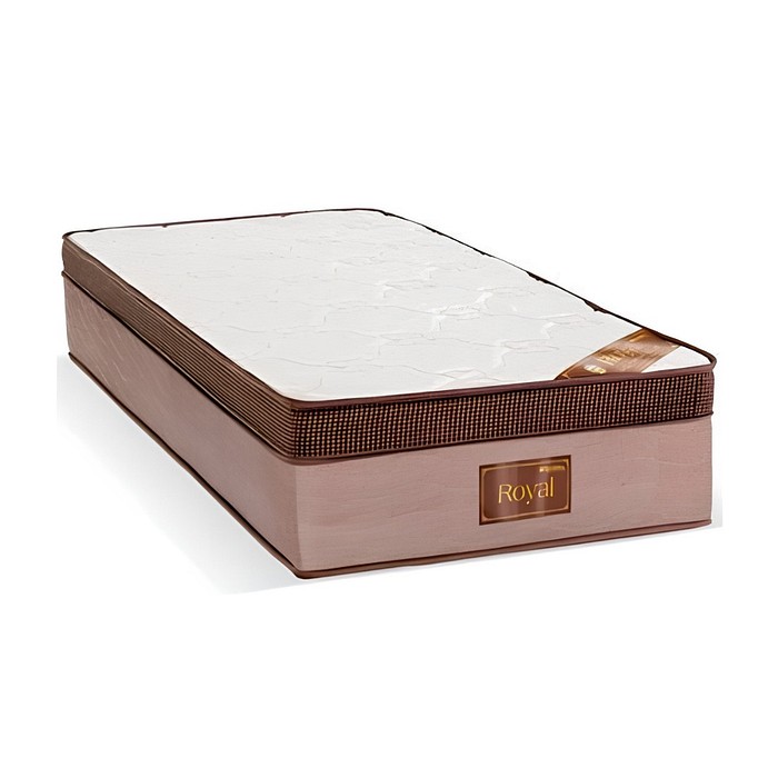 Colchão Royal Molas Ensacadas 110x198x28cm Reconflex 120kg Europillow