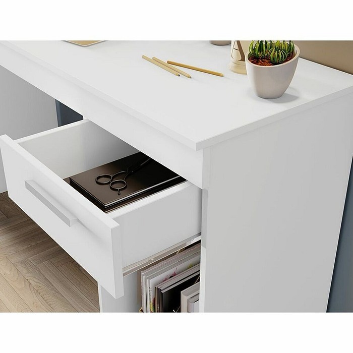 Escrivaninha/Mesa de Computador 1 Gaveta NT 2070 Branco - Notável
