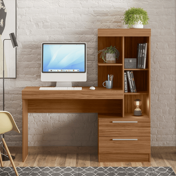 Mesa Escrivaninha Office NT 2010 Freijó - Notável