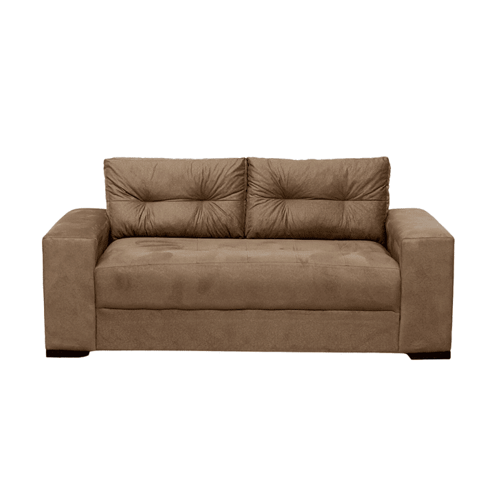 Sofá 3 Lugares Confort Caramelo Masterflex