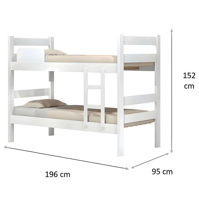 Beliche em MDF JA Móveis Prisma Plus Branco