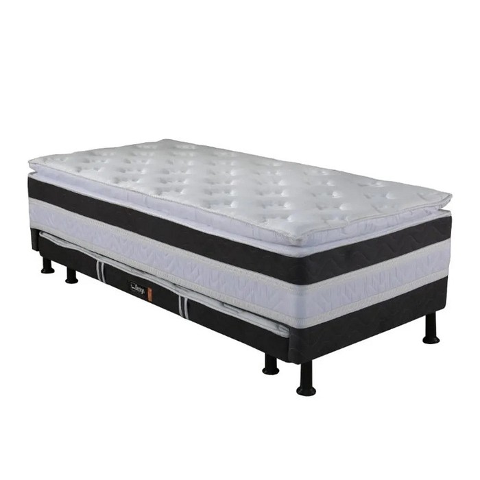 Cama Bibox Solteiro Conjugada com Auxiliar 88x188x64 Ouro Design