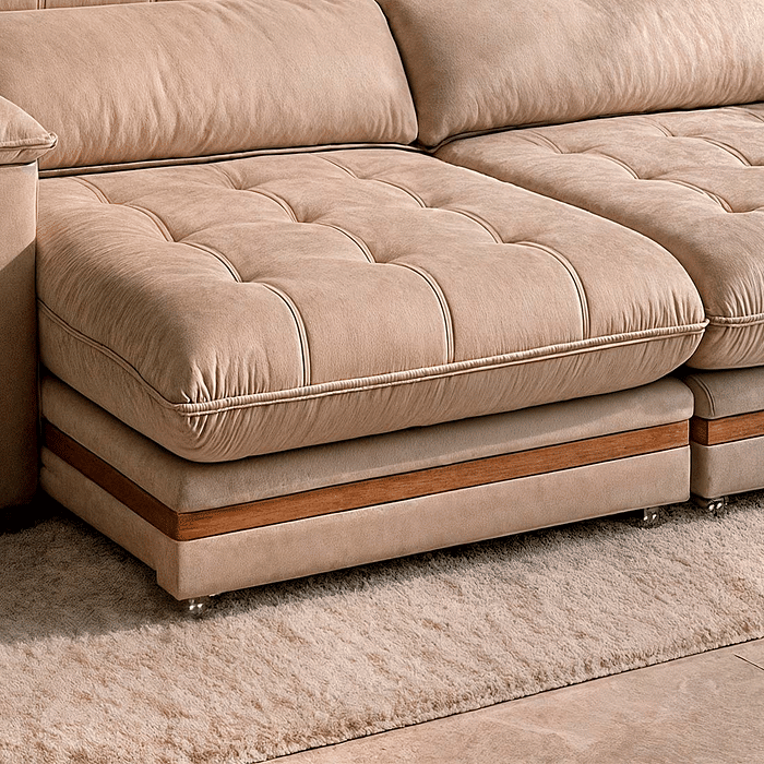 Sofá Retrátil e Reclinável Avila 250cm com Molas 3001 - Bom Pastor