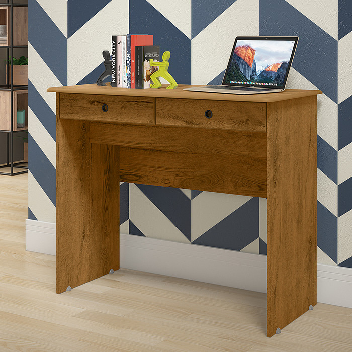 Escrivaninha 2 Gavetas EJ Móveis Freijó