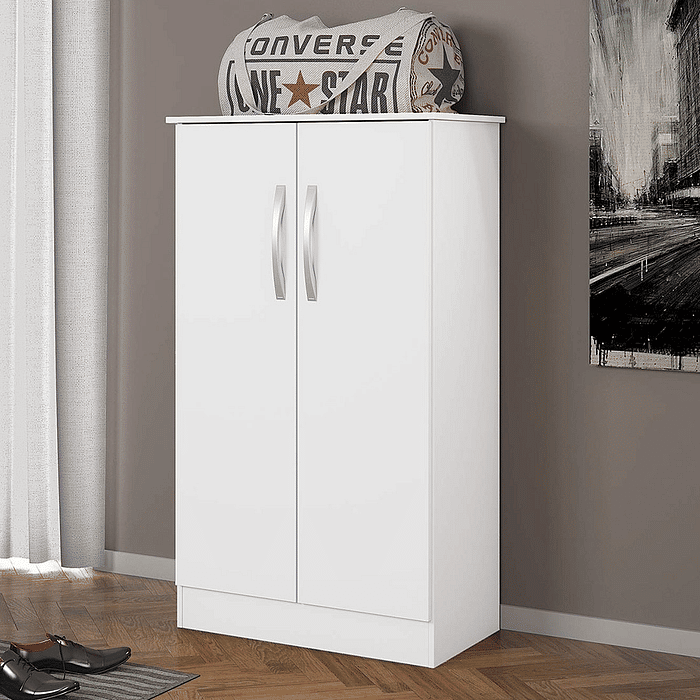 Armário Multiuso Sapateira Notável Alaska New Branco