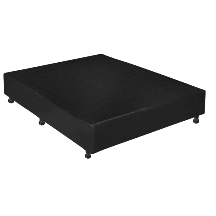 Base Box Casal 138x188x30 Confortiline Preta