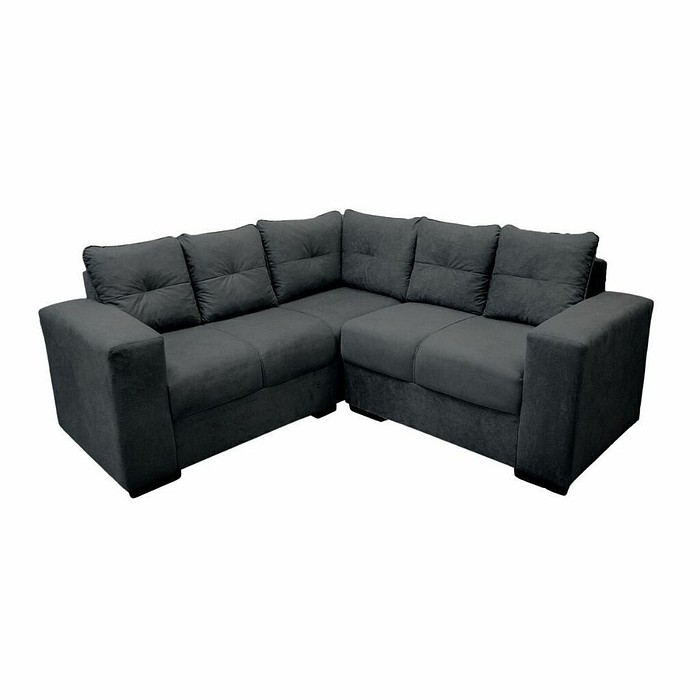 Sofá de Canto Athena Cinza Masterflex
