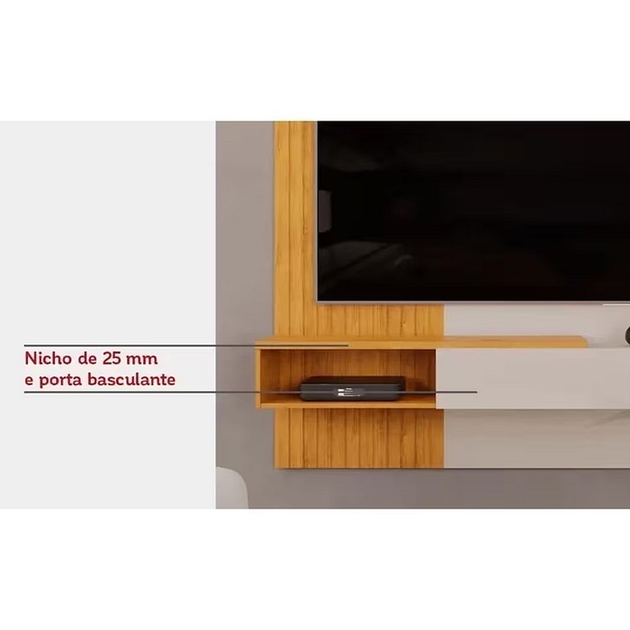 Painel Para TV até 65 Polegadas Tito Cedro/Bali - DJ Móveis